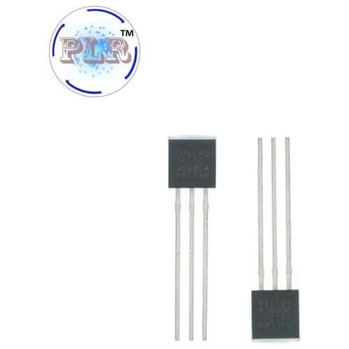10PCS DS18B20 18B20 TO-92 IC Chip TO92 PLR Temperature sensor