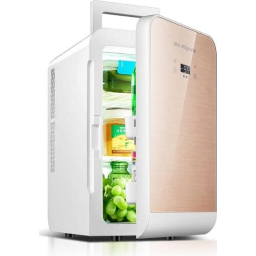 20L Intelligent Control Car Refrigerator Dual Car Student Dual Bedroom Dorm Cosmetic Refrigerator Refrigerator