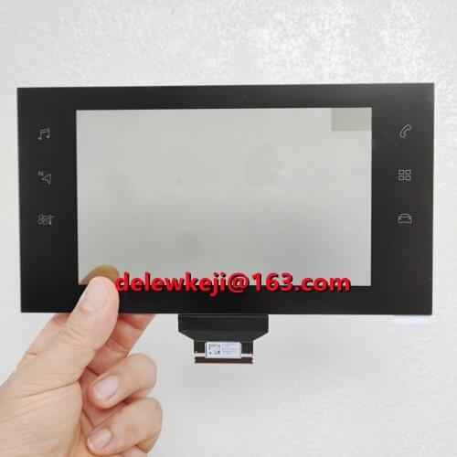 7 Inch 61 Pins Glass Touch Screen Panel Digitizer Lens For Peugeot 408 2008 e2008 Car DVD Player GPS Navigatio