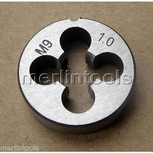 9mm x 1 Metric Left hand Die M9 x 1.0mm Pitch