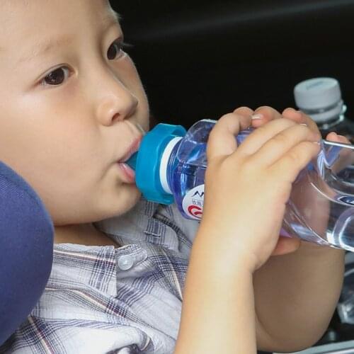 Bottle Adapter Baby Kids Drinking Device Nipple Leaf Proof Portable Cap Water Bottles Supplies For Children Travel Outdoor Preve