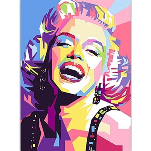 5d Diamond Embroidery Marilyn Monroe Diamond Painting Cross Stitch Full Diamond Diy Diamond Mosaic Set Living Room Decoration