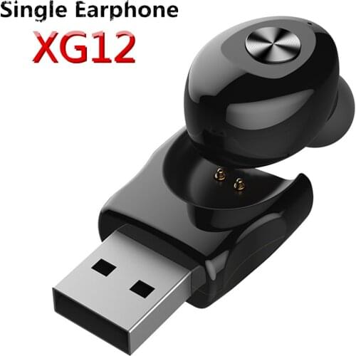 KEBIDU TWS 5.0 Bluetooth Wireless Earphone XG12 Stereo Earbus with Mic Handsfree USB Sport Headset Earphone For iPhone Samsung