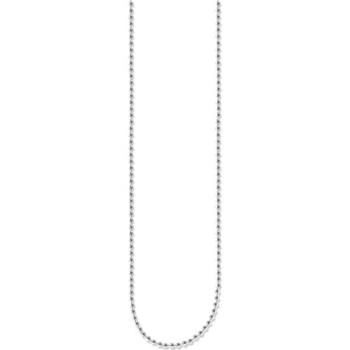 2MM Ball Chain Necklaces Classic Fashion 925 Sterling Silver Jewelry Accessories Fit Pendant Charm Bijoux Gift for Men Women