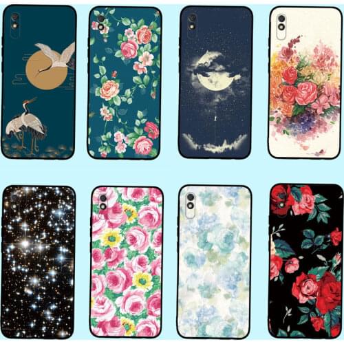 For xiaomi redmi 9A case Silicon phone Back Cover Phone Cases For redmi 9AT Soft Case 6.53 inch Redmi 9i 9a funds bumper coque