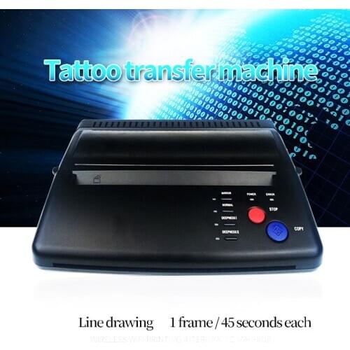 Black, clear and printable text, easy to learn professional tattoo equipment, high quality tattoo transfer printing tools