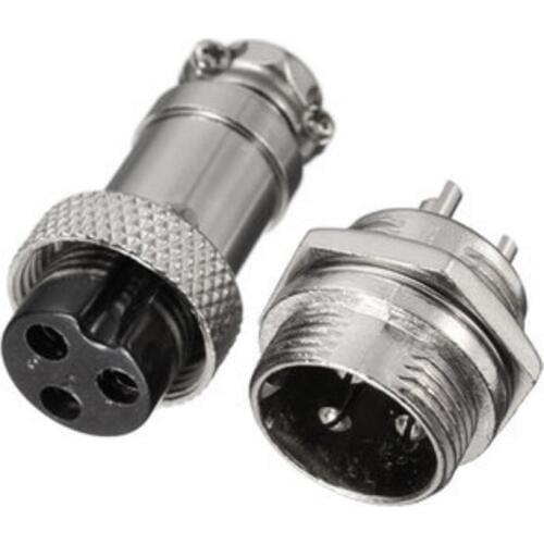 DuoWeiSi 3D Printer parts GX20 Microphone Female Aviation Plug Male Chassis Socket Connector Cable 2PIN-12PIN