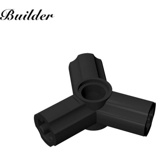 Little Builder 10288 MOC Bricks Three-way Connector 10pcs Building Blocks DIY Puzzle Assembles Particles Toys for Children