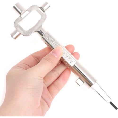 Sliver Slotenmaker Tool Multi Purpose Cilinder Gauge Cam Turner Spindel Turner Sliver Locksmith Tool