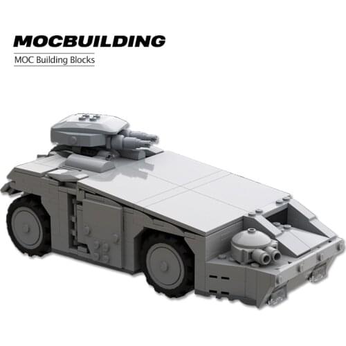 551PCS MOC Building Blocks M557 Armored Vehicle Movie Ideas Military World War Army Car Model Bricks Toy For Kids gifts