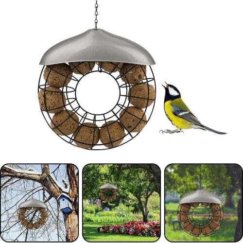 Wild Bird Feeder Hanging Garden Yard Outside Decoration Bird Food Distributor Bird Feeders Garden Suppliers