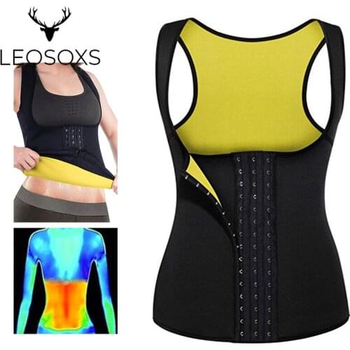 LEOSOXS Women Waist Trainer girdles slimming belt Waist Cincher Corset Neoprene Shaperwear Vest Tummy Belly Girdle Body shapers