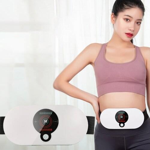 Shaping Massager Slimming Machine Lazy People Weight Loss Vibration Fat Burning Slimming Belt Thin Belly Massager with USB plug