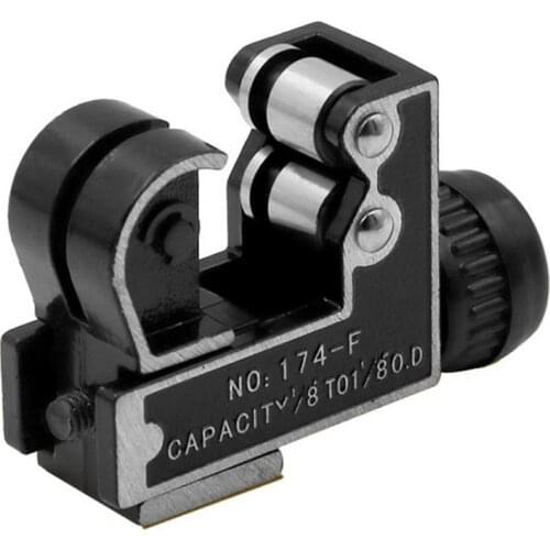 Mini Tubing Cutter Copper Pipe Plumbing Brake Line Cutting Plastic PVC Brass NEW