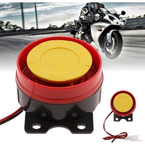 Newest Loud Air Horn Car Siren Speaker For Motorcycle Raid Siren Small Electric Horn Alarm Car Siren Accessories Auto Parts