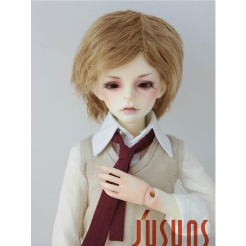 JD213 1/6 1/4 1/3 Fashion Mohair doll wigs Short Boyish BJD Wigs 6-7inch 7-8inch 8-9inch toy hair doll accessories