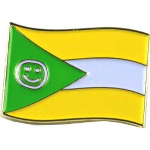 Manufacturer custom flag badge hot sale metal badge k200302