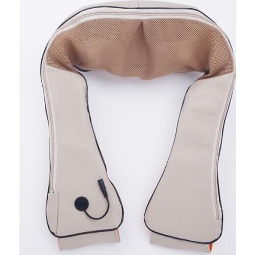 Kneading massage shawl car home electric hot massage neck and shoulder massager
