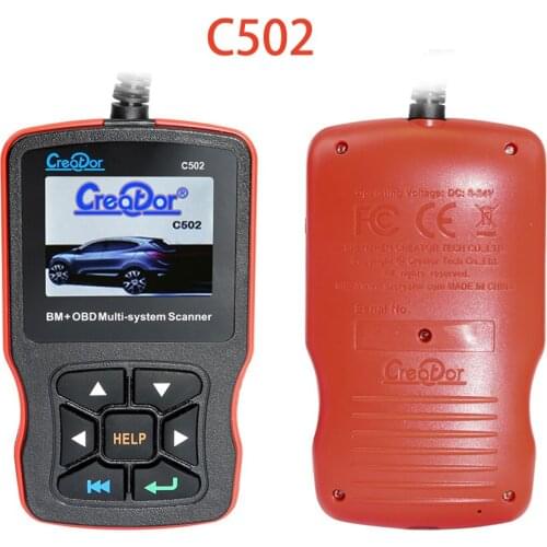 Creator C502 OBD2 Code Reader Scanner For Benz W211 W203 W124 Full System Professional Diagnostic Tool For Mercedes