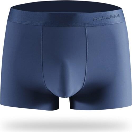 Sexy ice Silk Underwear Men Lovely Cartoon Print Boxer shorts Homme Male Comfortable Underpants Mens Boxers Breathable Panties