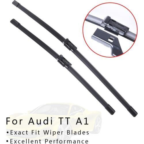 Winshield Wipers Blade For Audi A1 from 2010 2011 2012 2013 2014 2015 windscreen wiper car Accessories wholesale