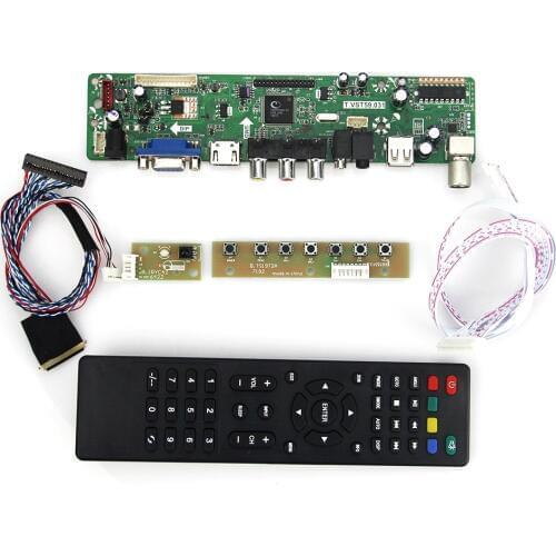 T.VST59.03 For HSD100IFW1-A00 LCD/LED Controller Driver Board (TV+HDMI+VGA+CVBS+USB) LVDS Reuse Laptop 1024x600
