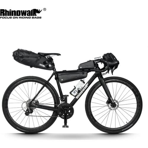 Rhinowalk Bicycle bag for Road bike Cycling bag Waterproof Bicycle Saddle Bag Frame Bag Bike Carry Bag Bicyle Bag Set
