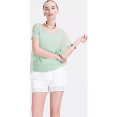 New Chiffon Tops Plus Size 7XL 2020 Women Summer Batwing Sleeves Oversized Sweet Blouse Ruffles Short Sleeve Street Casual Shirt