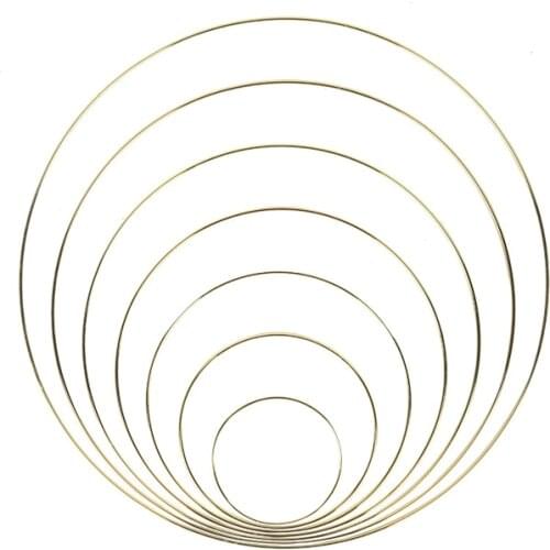 Door Hanging Wreath Rattan/Bamboo/Metal Floral Hoop Wreath Easter Decoration for Home Ramadan decor Wedding Hanging Garland