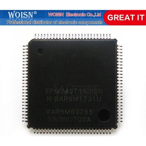 2pcs/lot EPM240T100C5N EPM240T100C5 EPM240T100I5N QFP100 In Stock