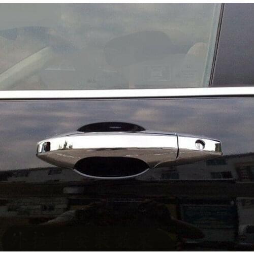 For Honda CRV CR-V 2007 08 09 2010 2011 ABS Chrome Side Door Handle Cover Trim 8pcs