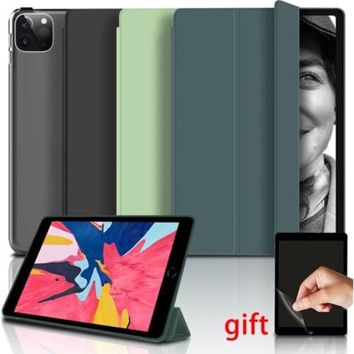 New for Apple ipad 2020 11inch case A2230 silicone protective cover for ipad pro 11 case 2018 anti-fall tpu shell A1980+film