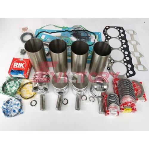For MITSUBISHI S4S overhaul rebuild kit connecting rod valve gasket piston liner