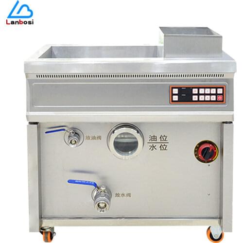220V/380V Commercial Gas Fryer Oil And Water Separation Electric Fryer Large Capacity Fried Dough Stick Gas Fryer