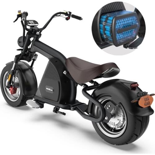 Electric Motorcycles Two-wheel Scooter Dual Hydraulic Brake Range Per Charge 60-80km 2000w 60v 30Ah Electric Scooter