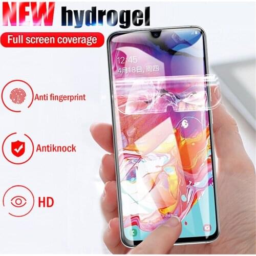 Hydrogel Film for Samsung Galaxy S21 S21 Plus Screen Protector Hydraulic Film for S21 Ultra Not Glass Arc Edge Dust Prevention