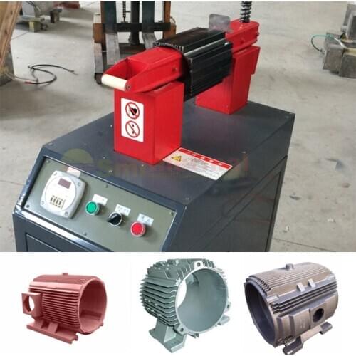 Bearing Tools High Efficient Induction Heater For Aluminum Motor Casing Motor Enclosure Fast Heating Machine