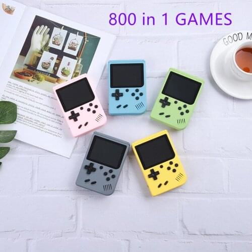 2020 NEW 800 IN 1 Retro Video Game Console Handheld Game Portable Pocket Game Console Mini Handheld Player for Kids Player Gift