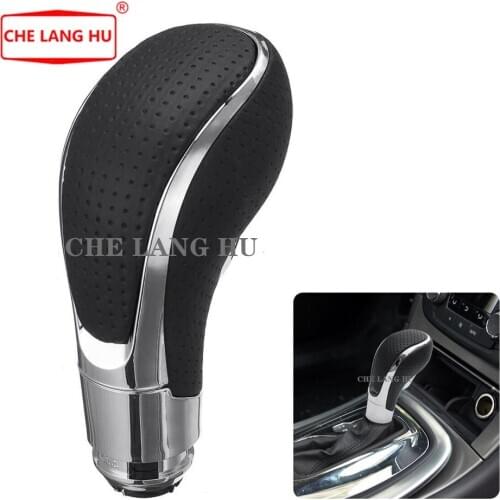For Buick Regal A5 MK5 2011 2012 2013 Car-Styling Automatic Car Gear Stick Lever Shift Knob Leather Cover