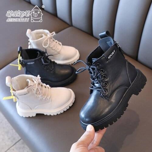 Sneakers For ChildrenS School Girl Fashion Sports Shoes Beige Autumn Ankle Flat Big Girls Boots 2021 Kids Winter Shoe 7 12 Year