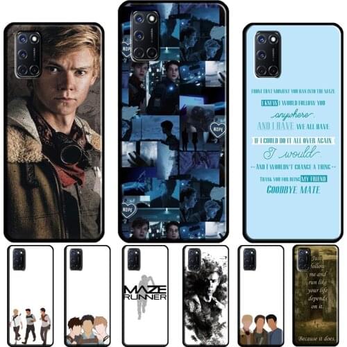 Maze Runner For OPPO A1K A5S A15 A91 A31 A53 A9 A5 2020 F5 F7 Reno 4 Pro 2 Z A92 A52 A72 Phone Case