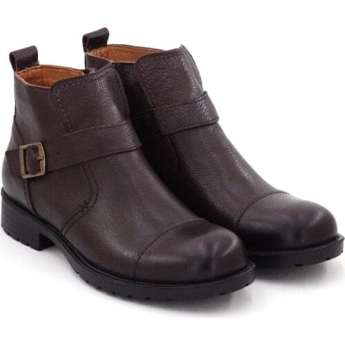 Mens Genuine Leather Boots 2020 Autumn Winter Fashion High Quality Ultra Comfort Made in Turkey