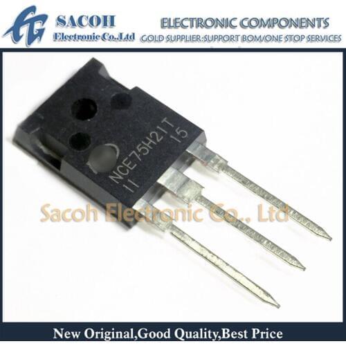 Free Shipping 10Pcs NCE75H21T NCE75H21TB or NCE75H35T or NCE75H26T or NCE7580T TO-247 210A 75V N-Channel Power MOSFET