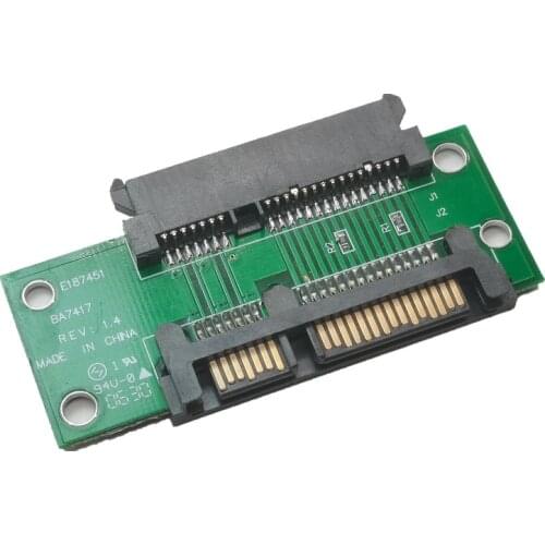 SATA 22P Male to Female Adapter 3.5" & 2.5 inch SATA 22Pin 7+15 Male to SATA 22P Female Extension Convertor Adapter PCB