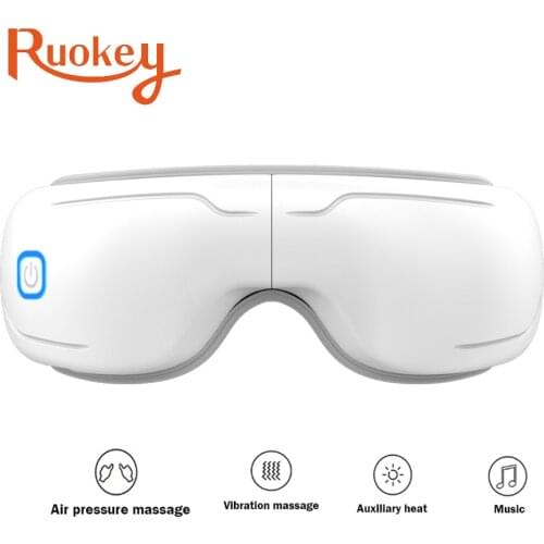 Rechargeable Microcomputer eye massager with multifunctional eye massage nurse eye protection vibration, hot compress, music