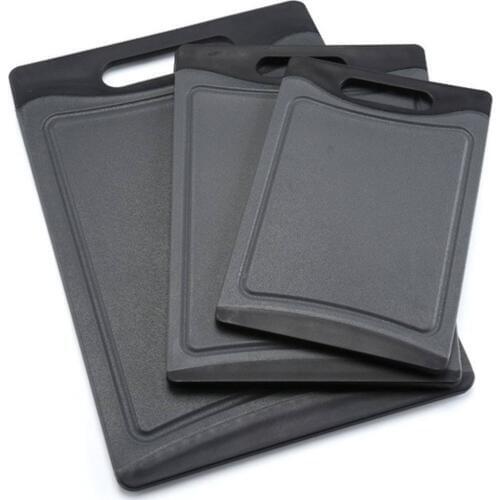 Plastic Anti Bacterium Cutting Chopping Board Non Slip Chopping Block Kitchenware