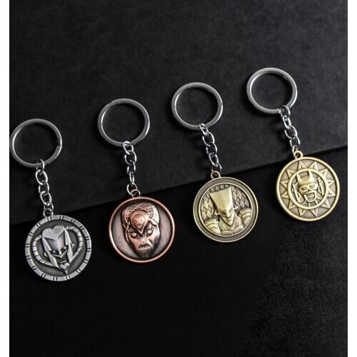 Jojos Bizarre Adventure Props Key Chain Necklace Diamond Killer Queen Josuke Jotaro Higashikata Kujo Jojo Keyring Pendant