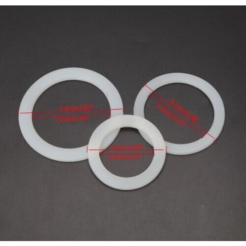 Silicone Seal Ring Flexible Washer Gasket Ring Replacenent For Moka Pot Espresso 193F