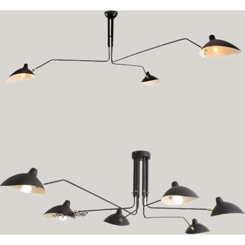 Modern Led Ceiling Chandelier Spider Hanglamp Lustre for Living Room Bedroom Dining Room Chandeliers E27 Art Decor Light Fixture