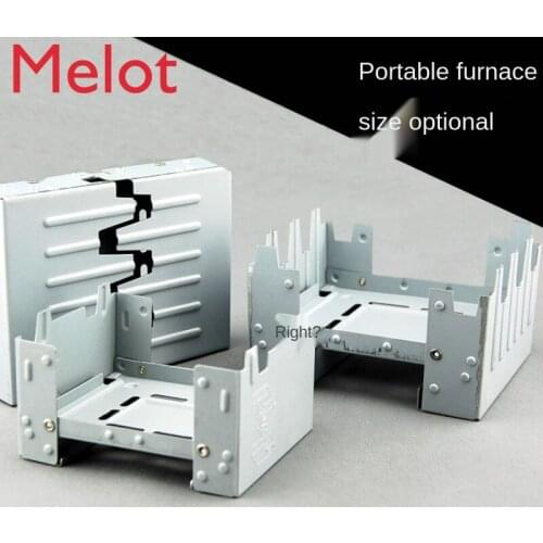 Solid-Fuel Furnace Alcohol Stove Folding Stove German Portable Stove Large and Small Optional